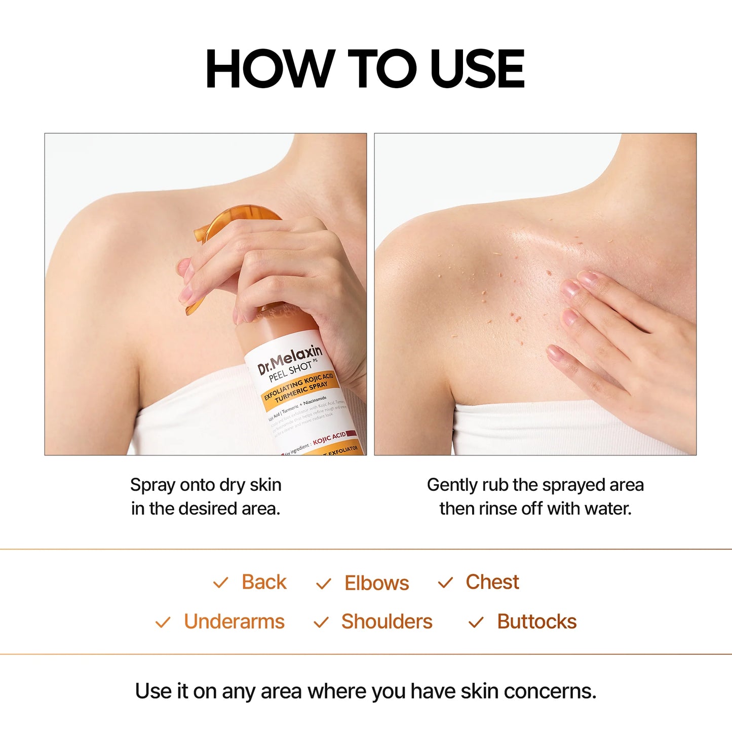 Peel Shot Kojic Acid Turmeric Spray™