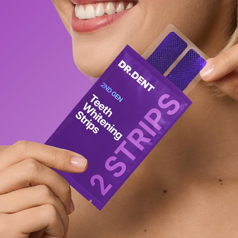 Dr. Dent Purple Teeth Whitening Strips™