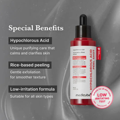 Hypochlorous Acid Rice Peel Shot Duo™