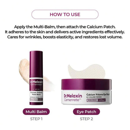 Cemenrete Calcium Multi-Balm & Eye Patches Duo™