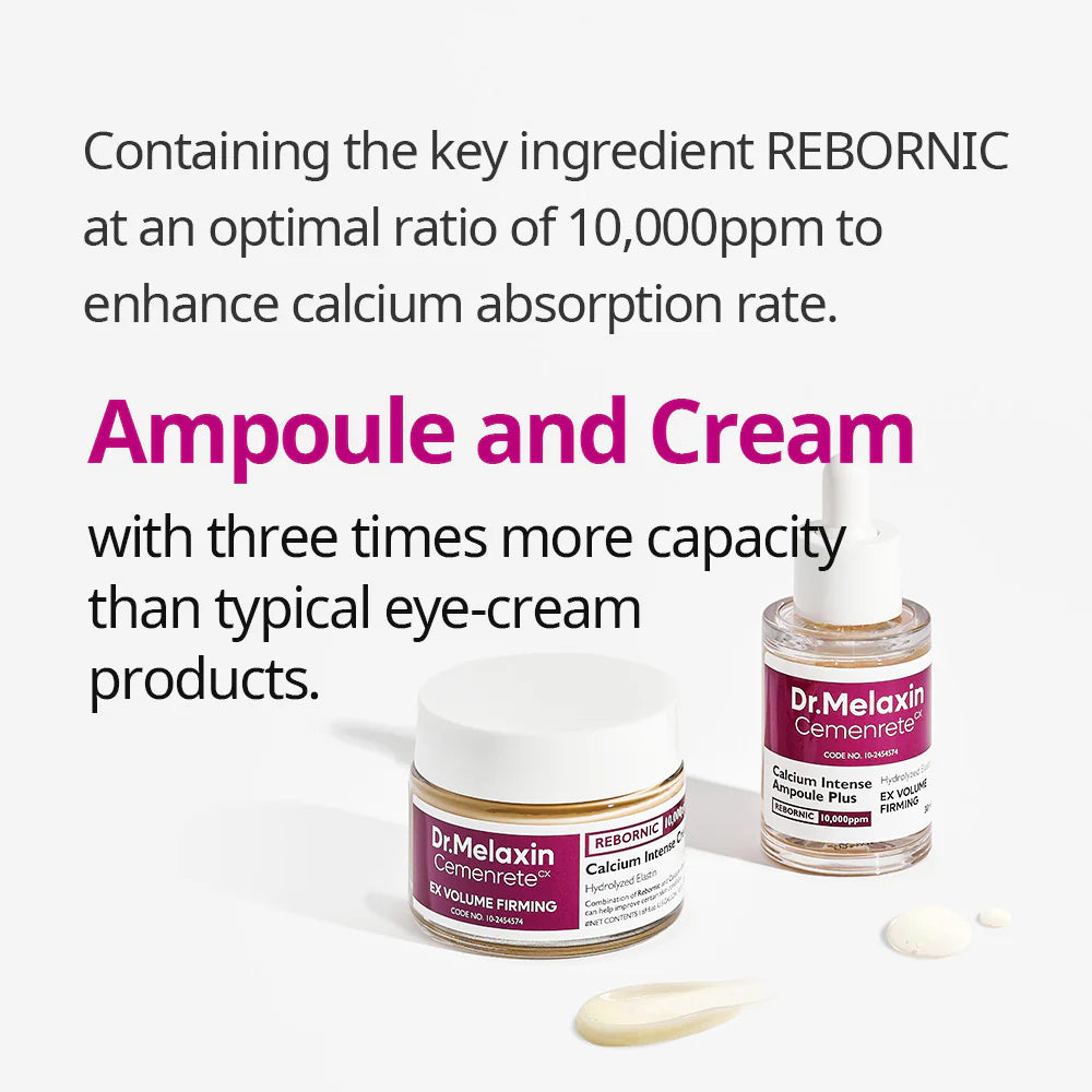 Cemenrete Calcium Cream & Ampoule Duo™
