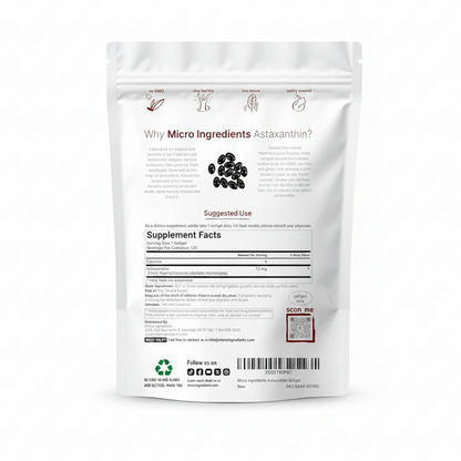 Micro Ingredients Astaxanthin 12mg
